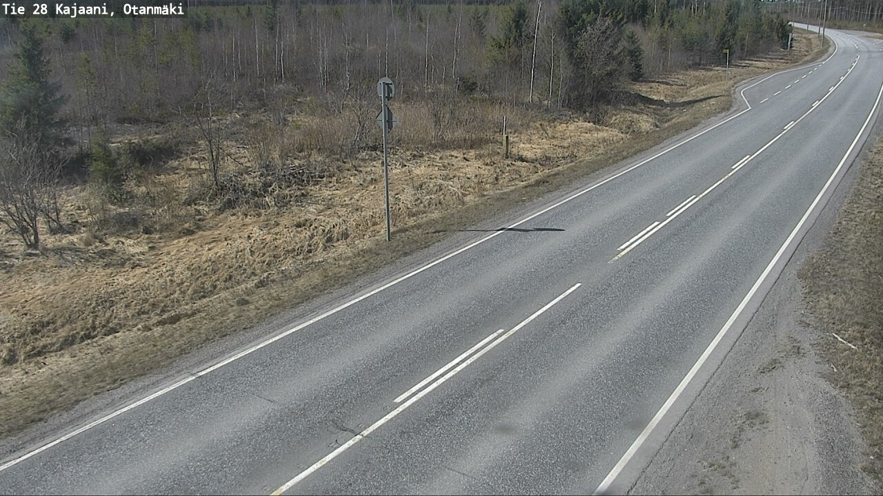Kelikamerat Kuva Tie 28 Kajaani, Otanmäki, Kajaani, Kainuu