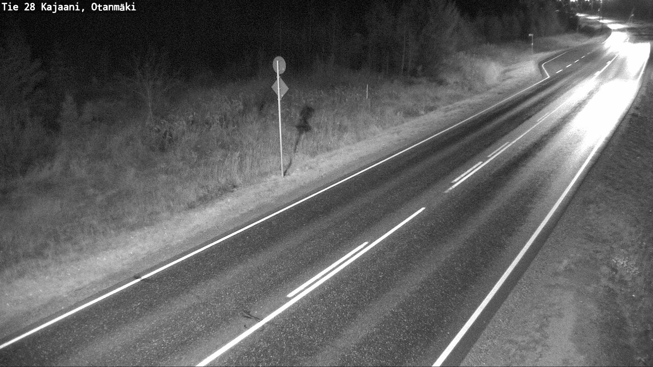 Weather Camera Image Väg 28 Kajana, Otanmäki, Kajaani, Kainuu