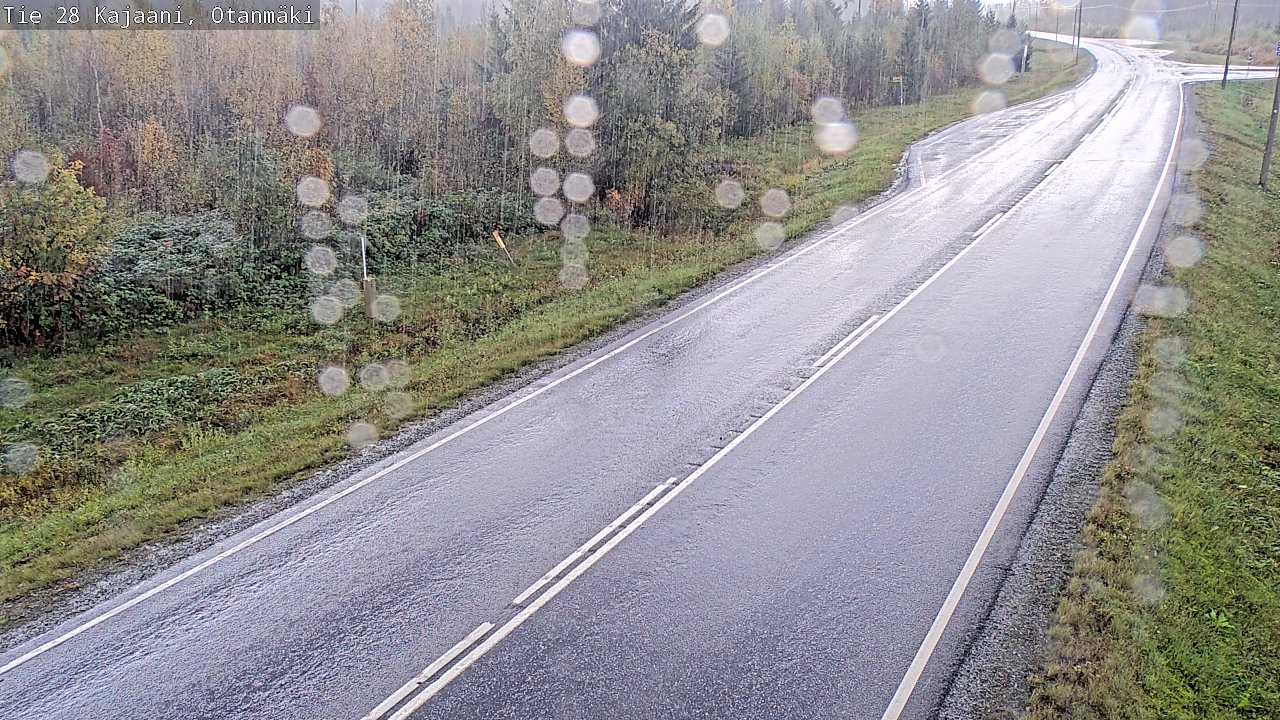 Kelikamerat Kuva Tie 28 Kajaani, Otanmäki, Kajaani, Kainuu