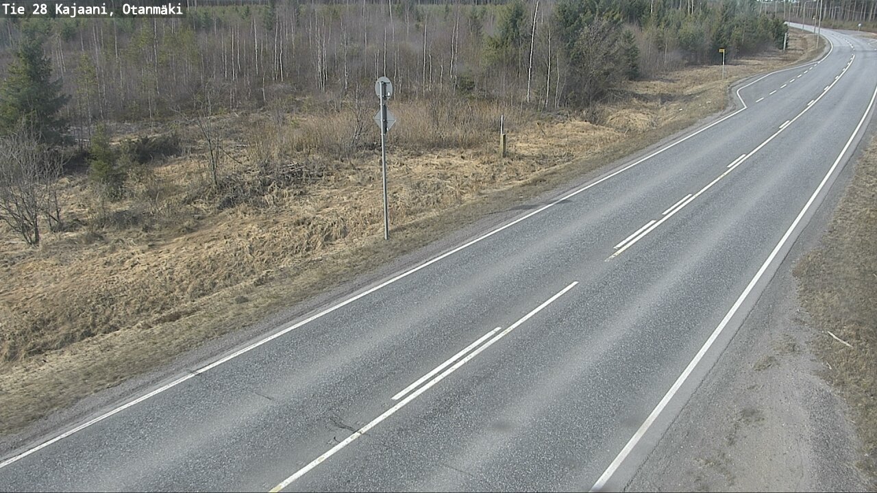 Kelikamerat Kuva Tie 28 Kajaani, Otanmäki, Kajaani, Kainuu