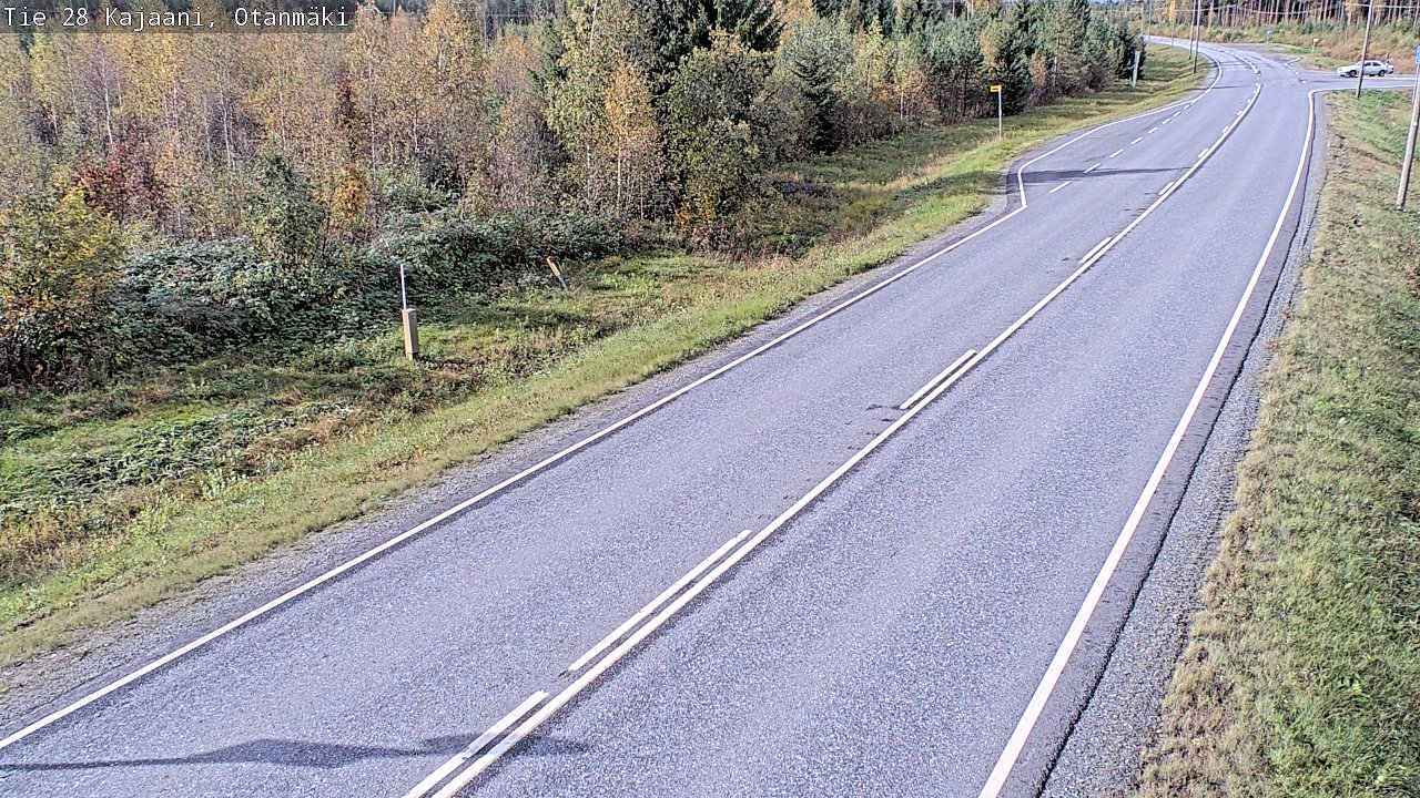 Kelikamerat Kuva Tie 28 Kajaani, Otanmäki, Kajaani, Kainuu