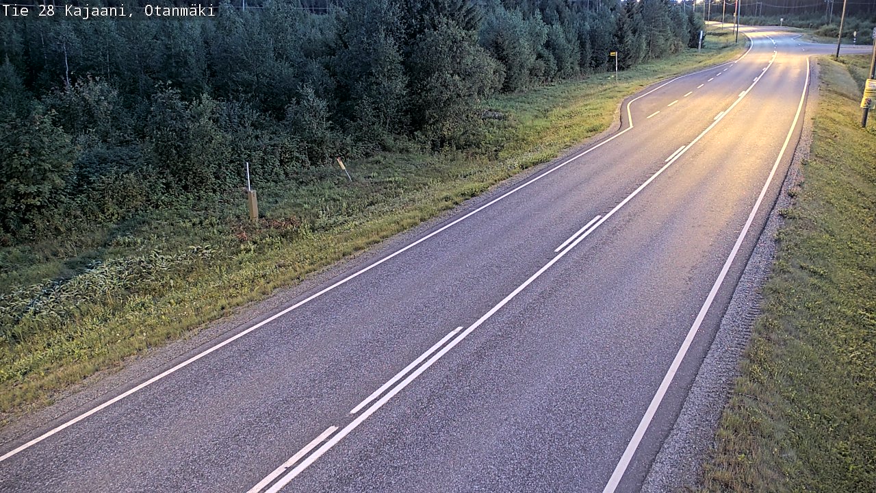 Kelikamerat Kuva Tie 28 Kajaani, Otanmäki, Kajaani, Kainuu