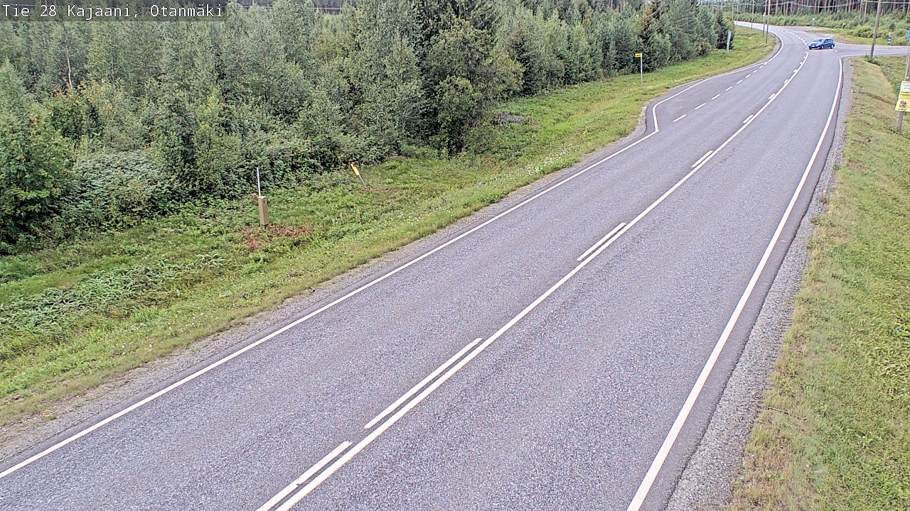 Kelikamerat Kuva Tie 28 Kajaani, Otanmäki, Kajaani, Kainuu