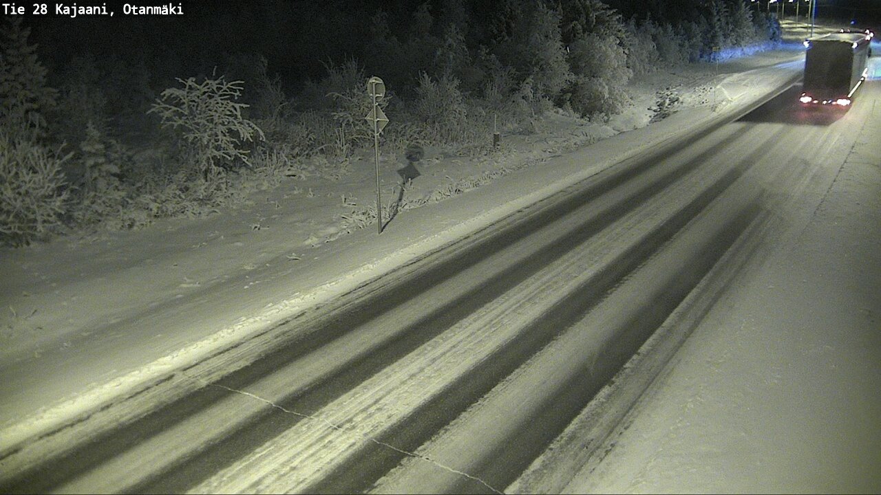 Weather Camera Image Väg 28 Kajana, Otanmäki, Kajaani, Kainuu