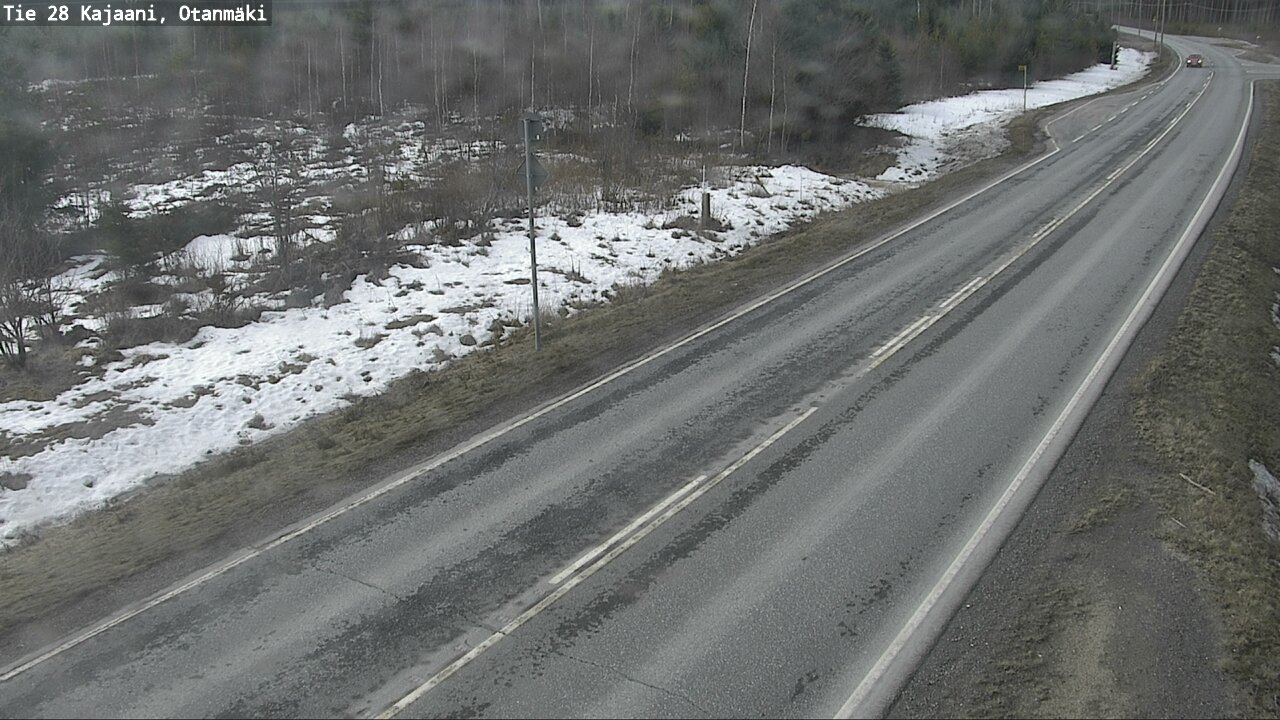 Weather Camera Image Road 28 Kajaani, Otanmäki, Kajaani, Kainuu