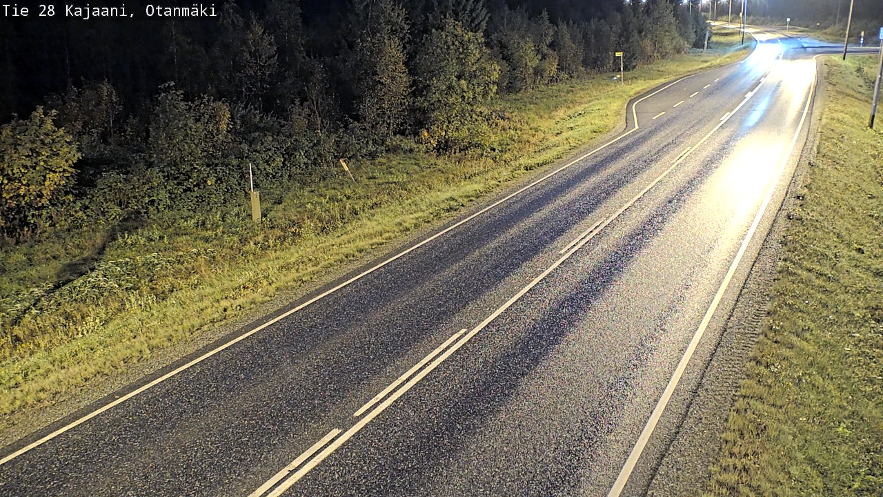 Kelikamerat Kuva Tie 28 Kajaani, Otanmäki, Kajaani, Kainuu