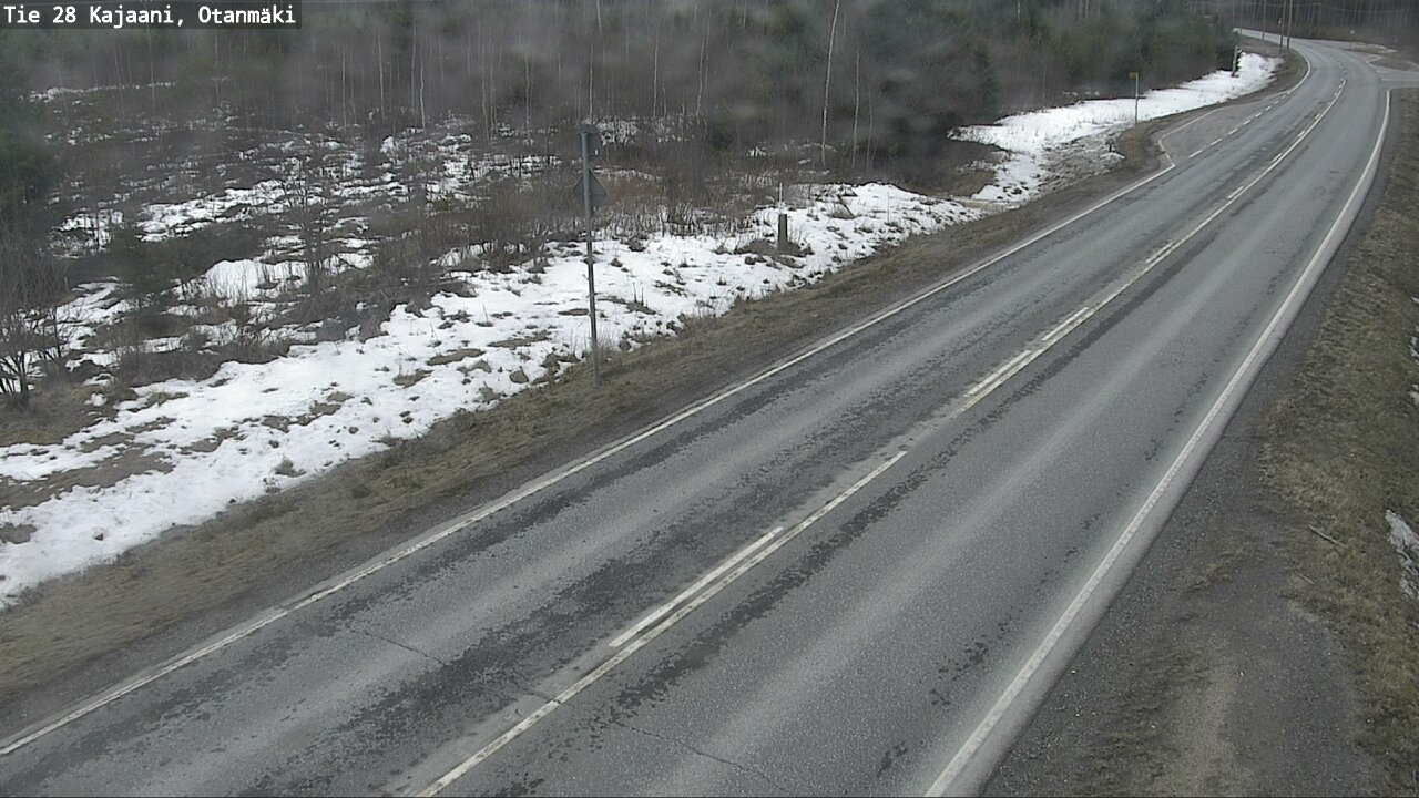 Weather Camera Image Road 28 Kajaani, Otanmäki, Kajaani, Kainuu