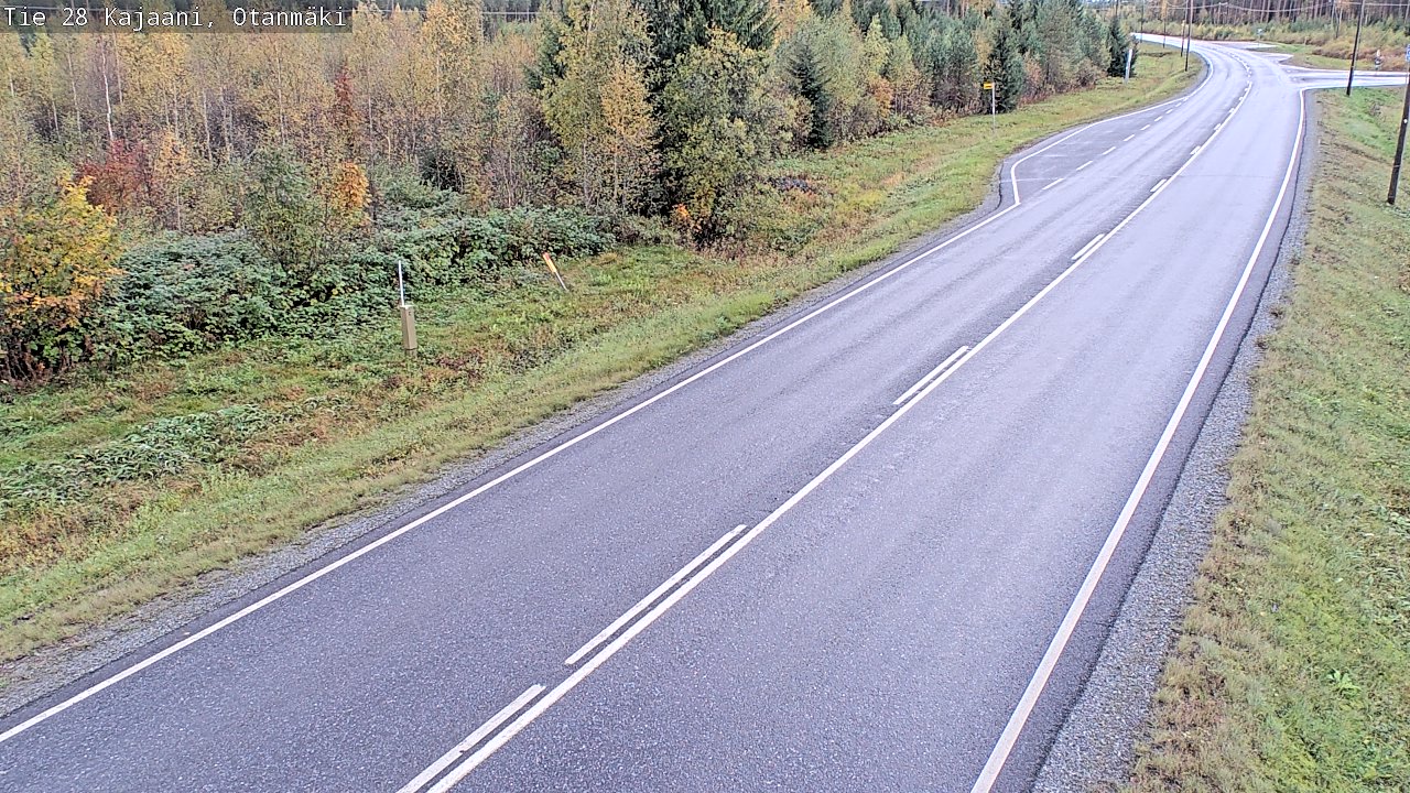 Weather Camera Image Road 28 Kajaani, Otanmäki, Kajaani, Kainuu