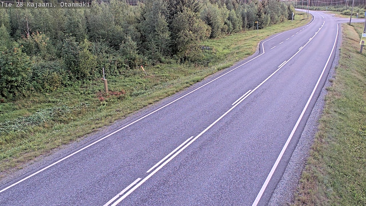 Kelikamerat Kuva Tie 28 Kajaani, Otanmäki, Kajaani, Kainuu