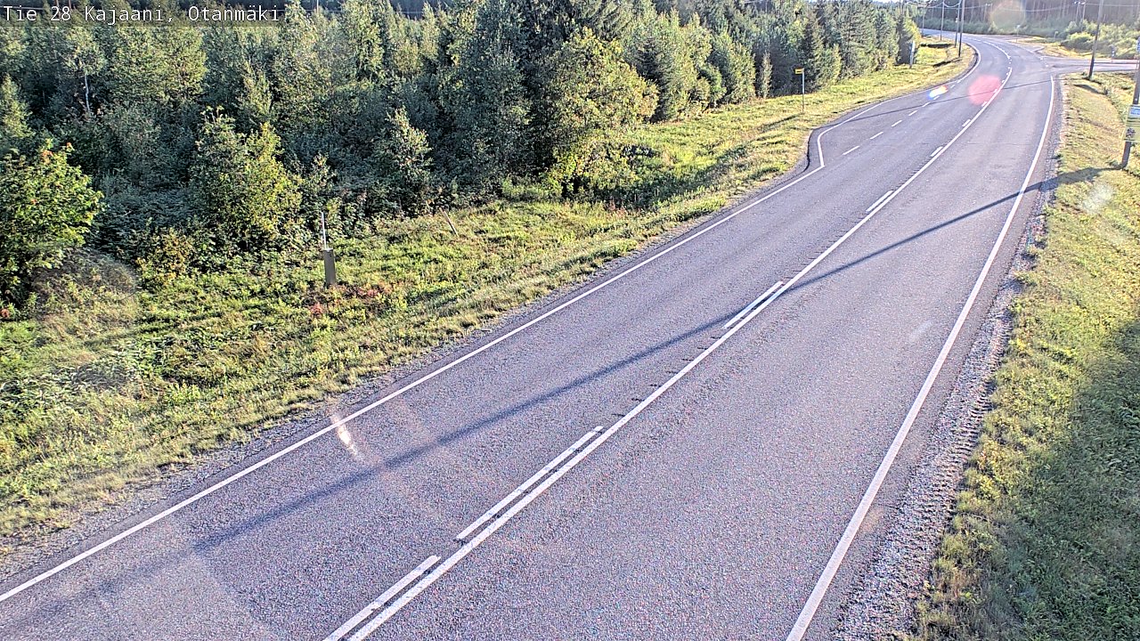 Kelikamerat Kuva Tie 28 Kajaani, Otanmäki, Kajaani, Kainuu