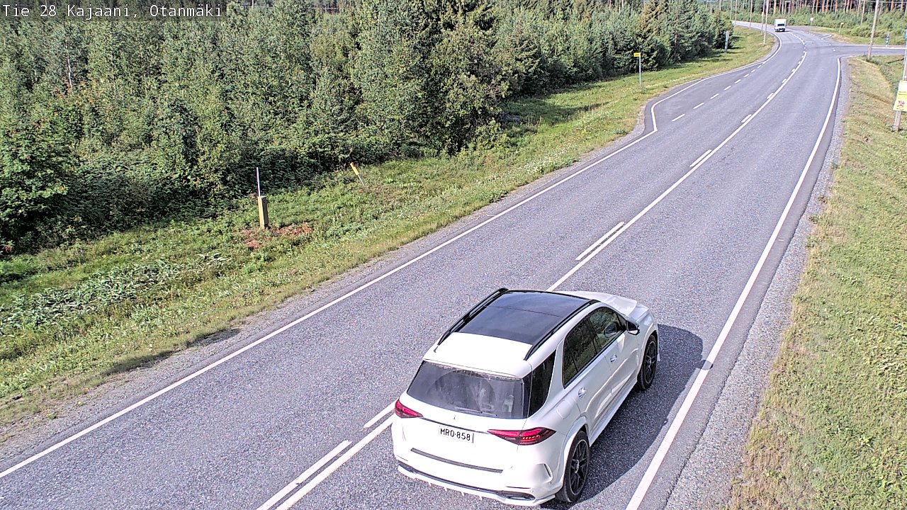 Weather Camera Image Road 28 Kajaani, Otanmäki, Kajaani, Kainuu