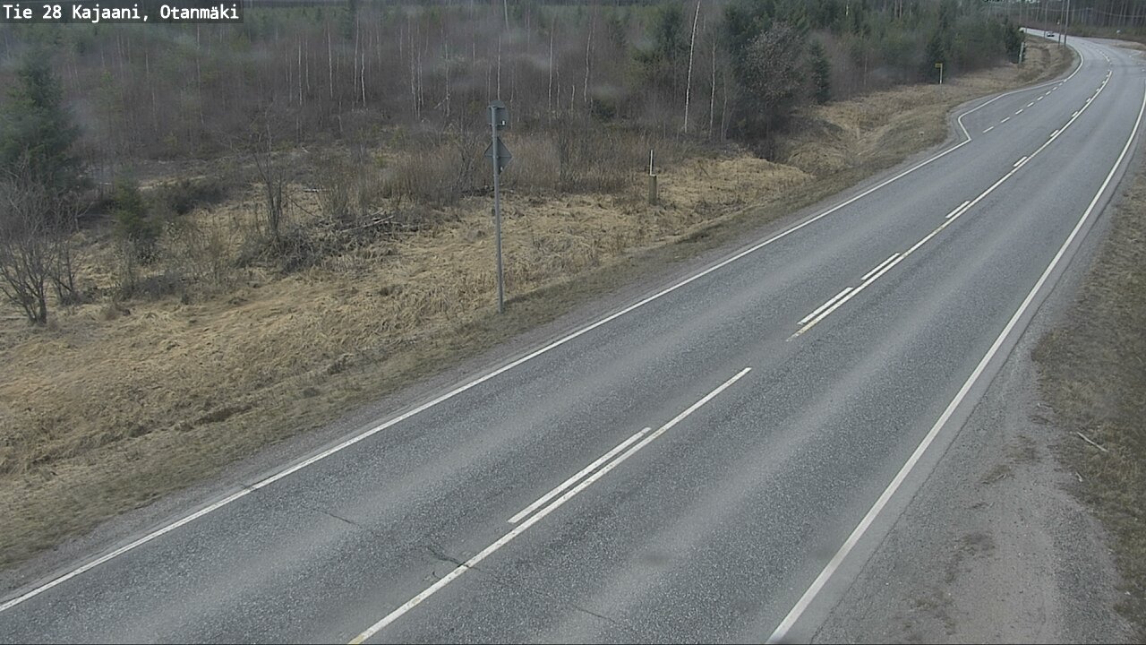 Weather Camera Image Road 28 Kajaani, Otanmäki, Kajaani, Kainuu