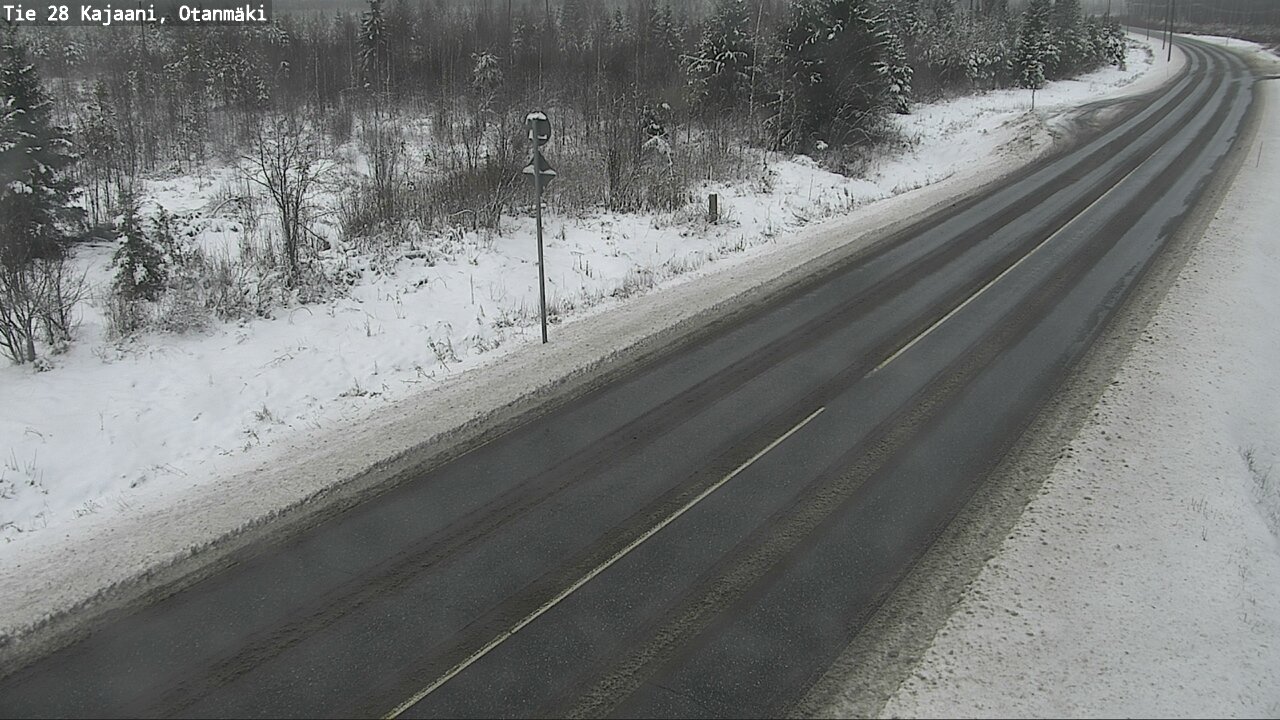 Weather Camera Image Road 28 Kajaani, Otanmäki, Kajaani, Kainuu