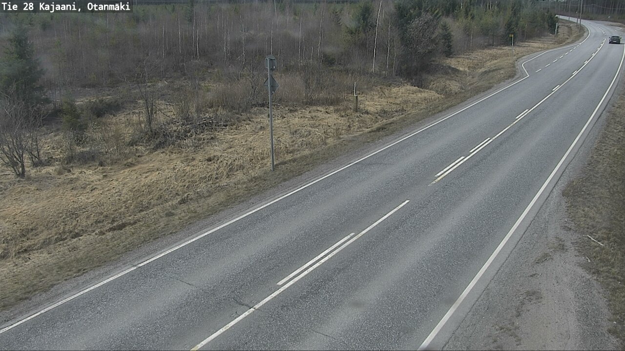 Weather Camera Image Road 28 Kajaani, Otanmäki, Kajaani, Kainuu