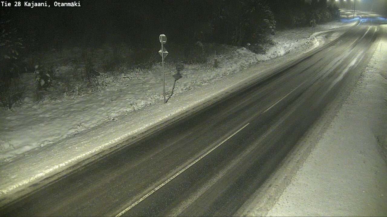 Weather Camera Image Road 28 Kajaani, Otanmäki, Kajaani, Kainuu