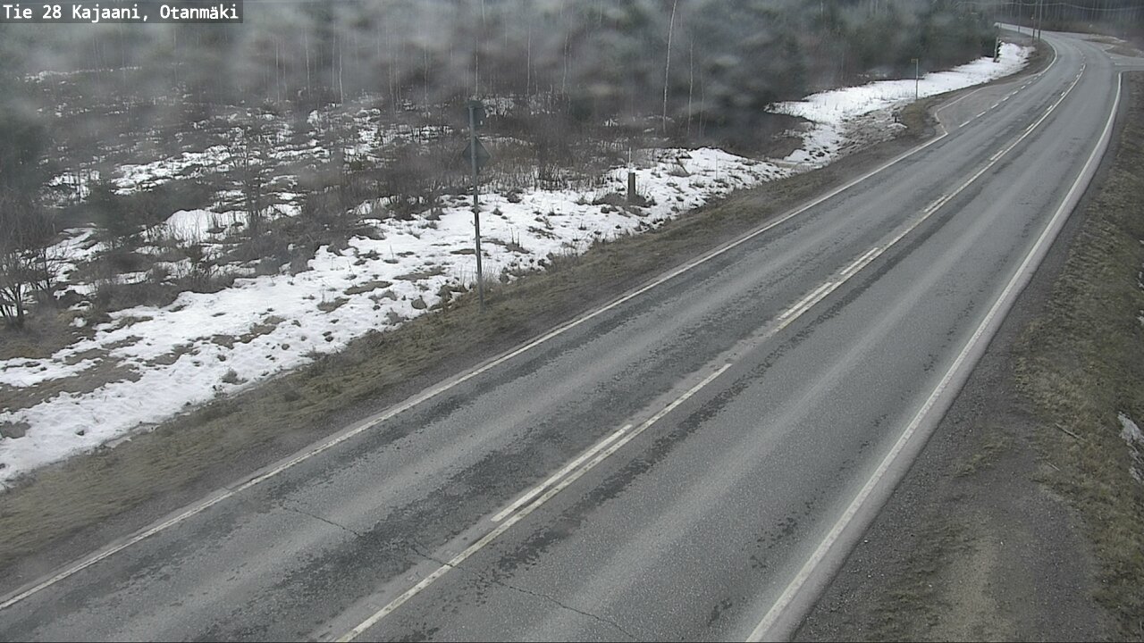 Weather Camera Image Road 28 Kajaani, Otanmäki, Kajaani, Kainuu