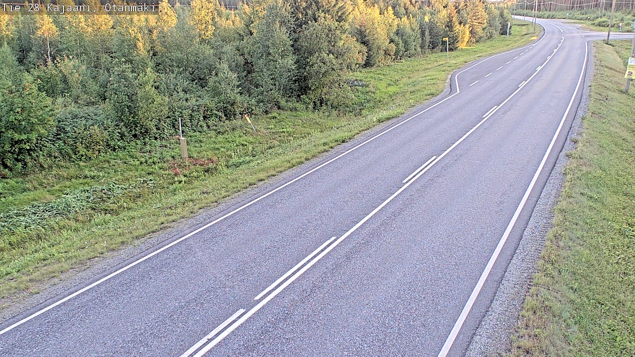 Kelikamerat Kuva Tie 28 Kajaani, Otanmäki, Kajaani, Kainuu
