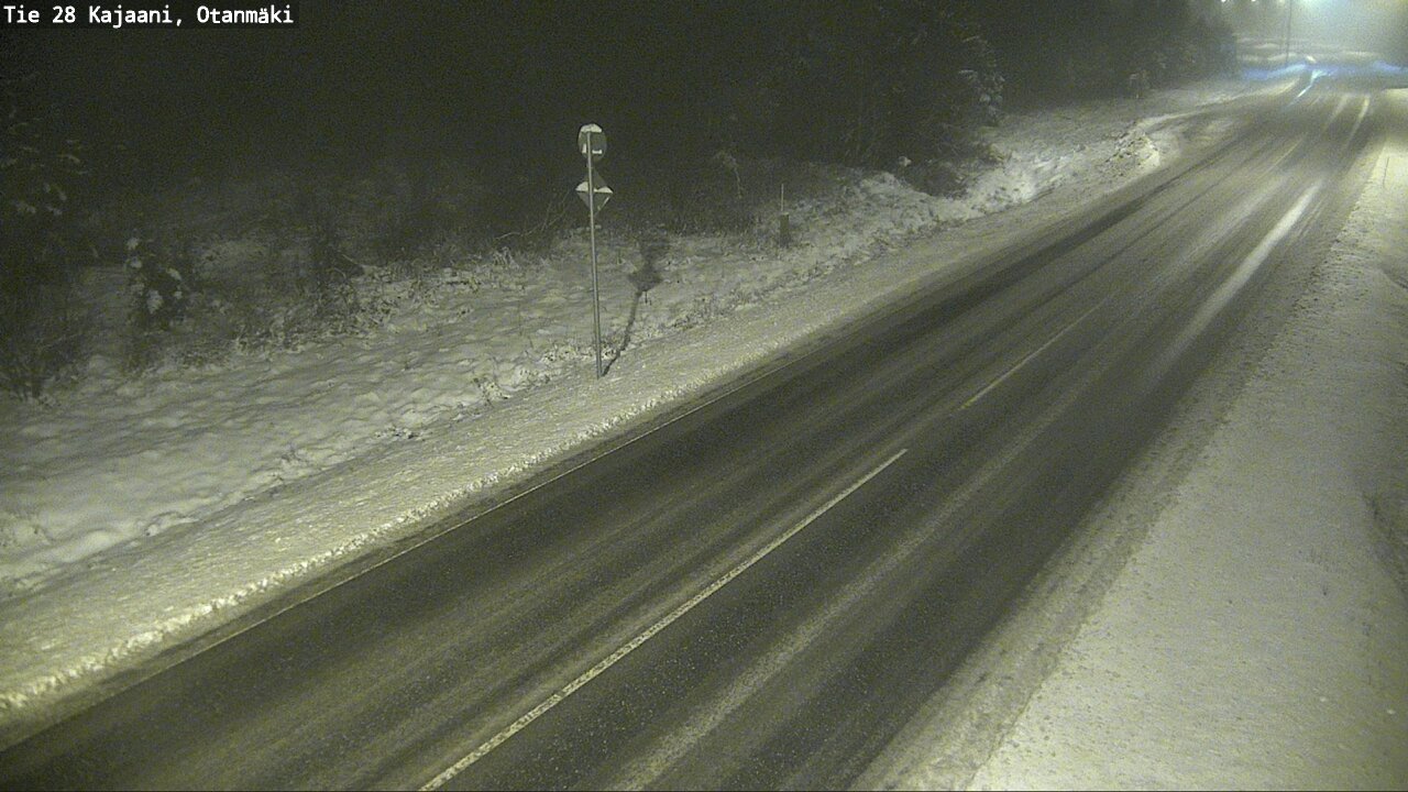 Weather Camera Image Road 28 Kajaani, Otanmäki, Kajaani, Kainuu
