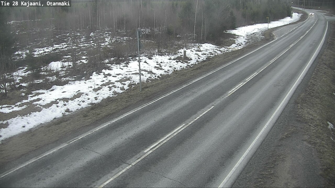 Weather Camera Image Road 28 Kajaani, Otanmäki, Kajaani, Kainuu