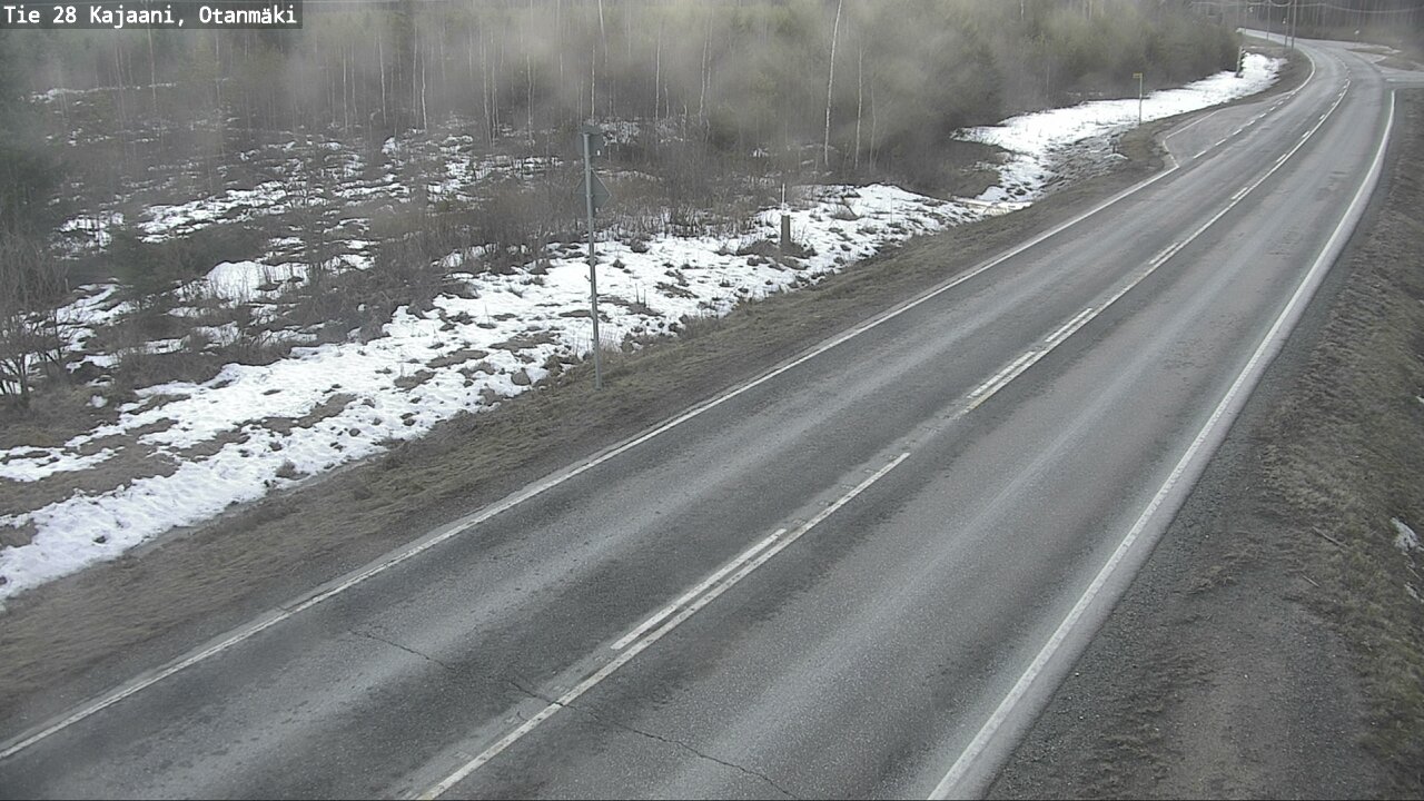 Weather Camera Image Road 28 Kajaani, Otanmäki, Kajaani, Kainuu
