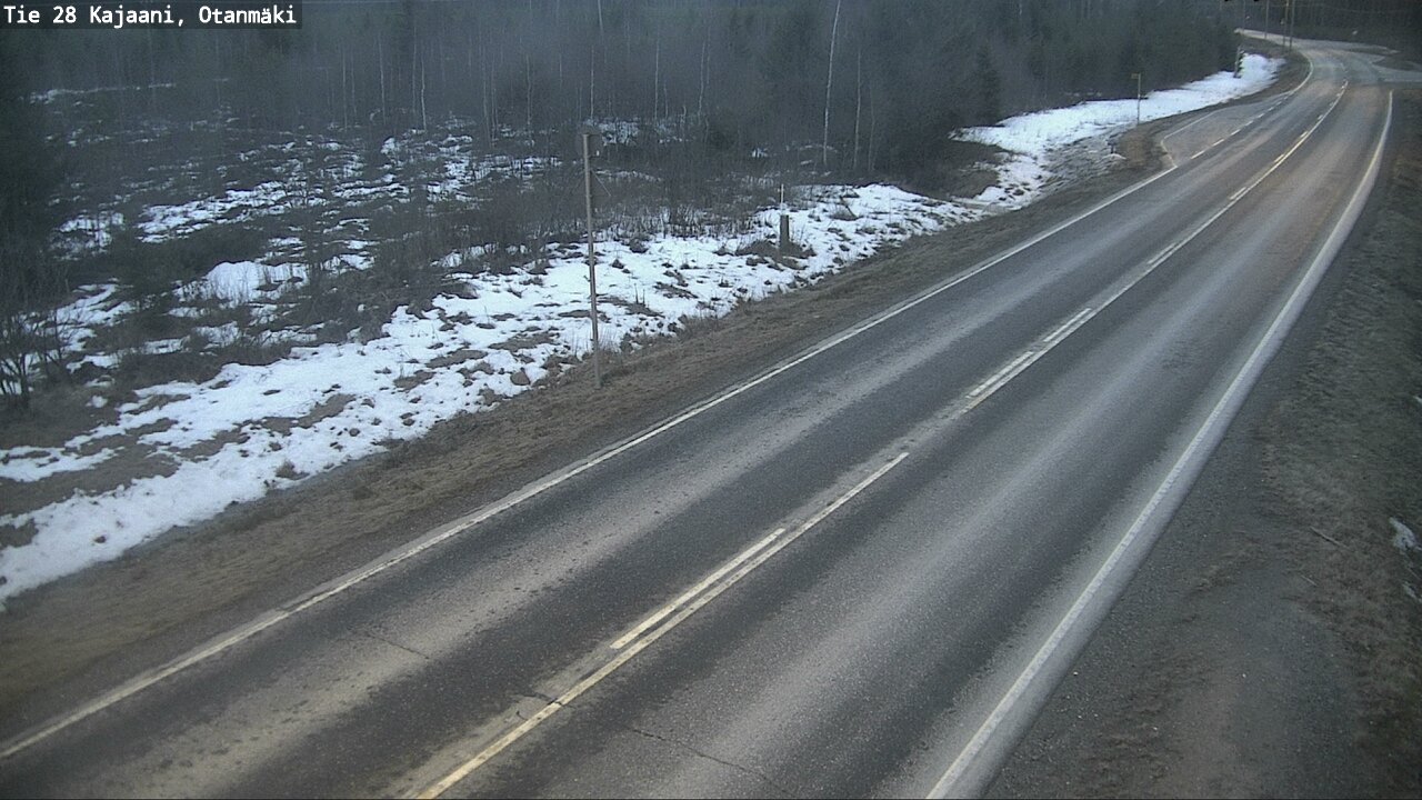 Weather Camera Image Road 28 Kajaani, Otanmäki, Kajaani, Kainuu