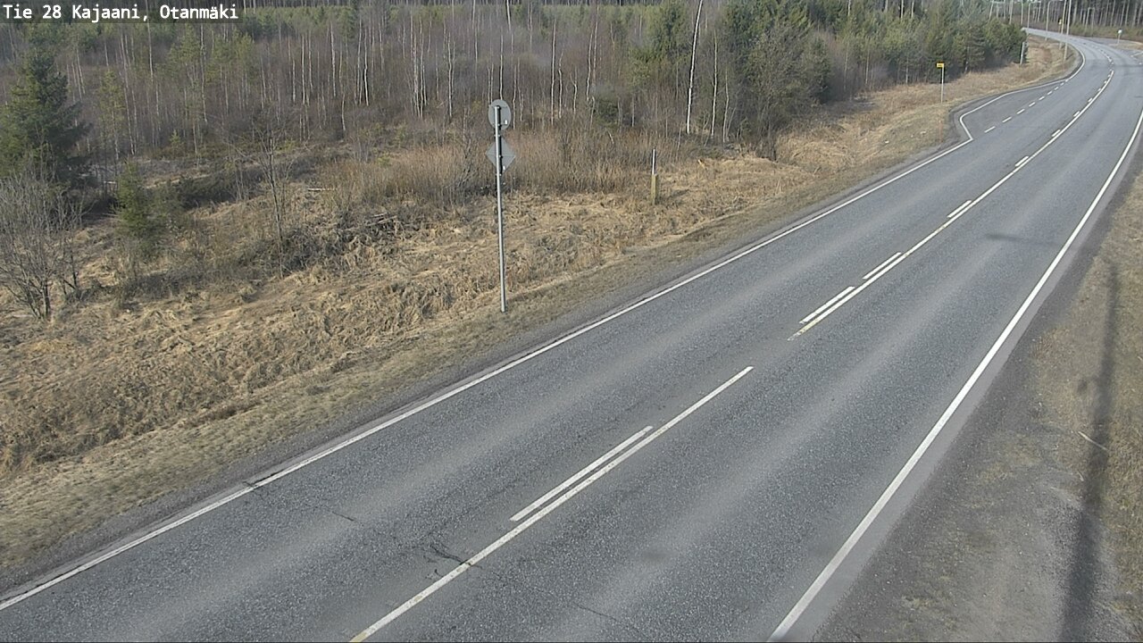 Kelikamerat Kuva Tie 28 Kajaani, Otanmäki, Kajaani, Kainuu