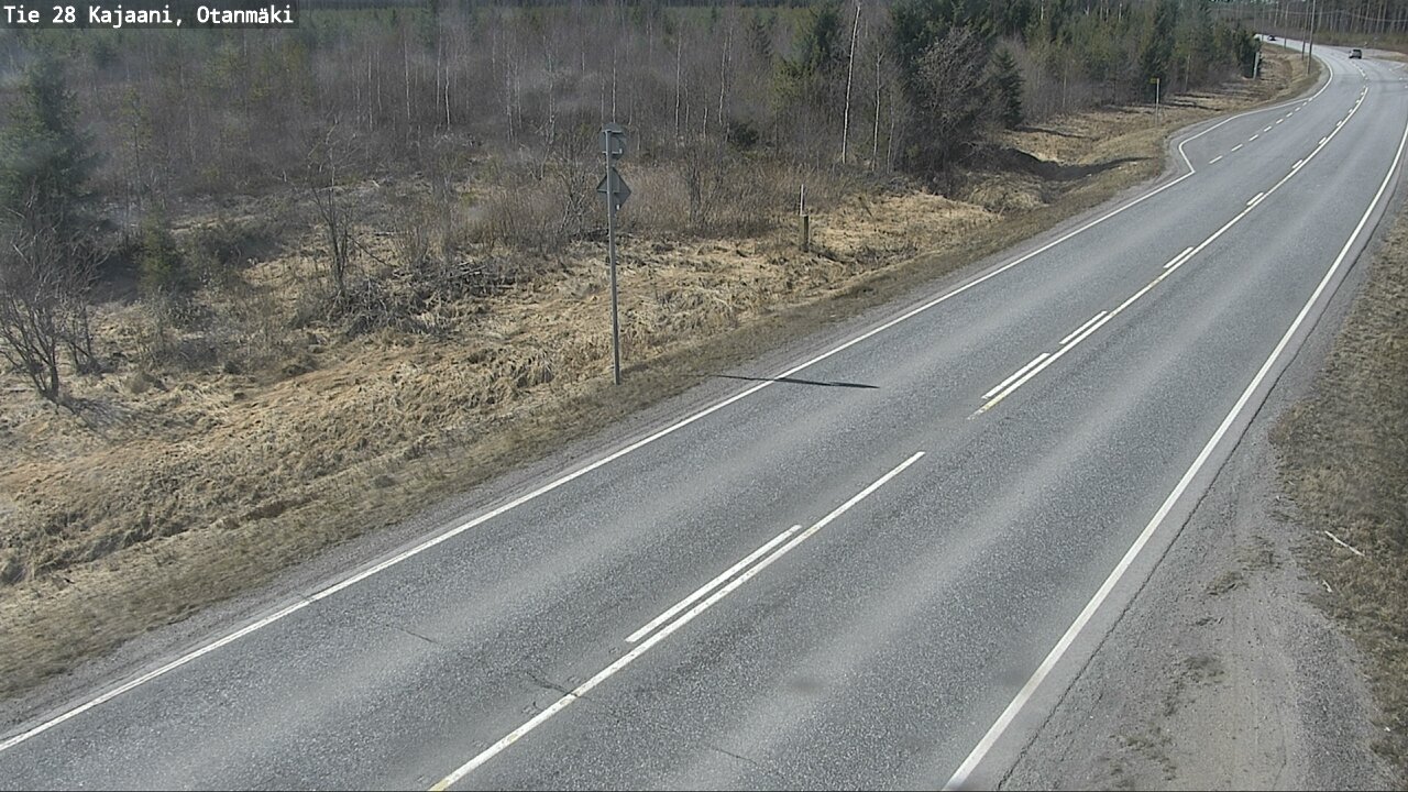 Kelikamerat Kuva Tie 28 Kajaani, Otanmäki, Kajaani, Kainuu