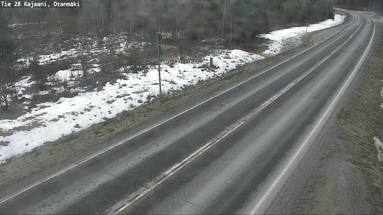 Kelikamerat Kuva Tie 28 Kajaani, Otanmäki, Kajaani, Kainuu