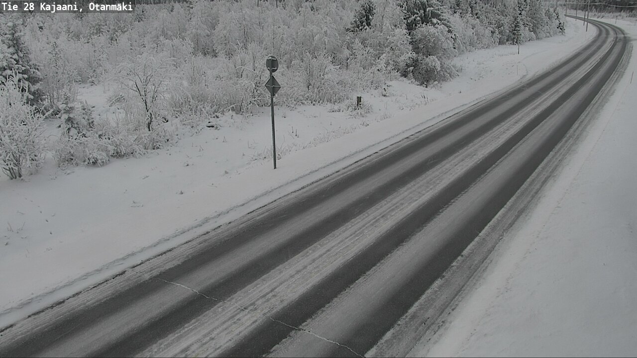 Weather Camera Image Road 28 Kajaani, Otanmäki, Kajaani, Kainuu
