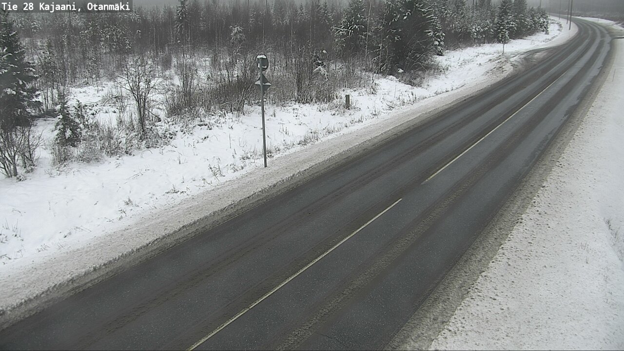 Weather Camera Image Road 28 Kajaani, Otanmäki, Kajaani, Kainuu