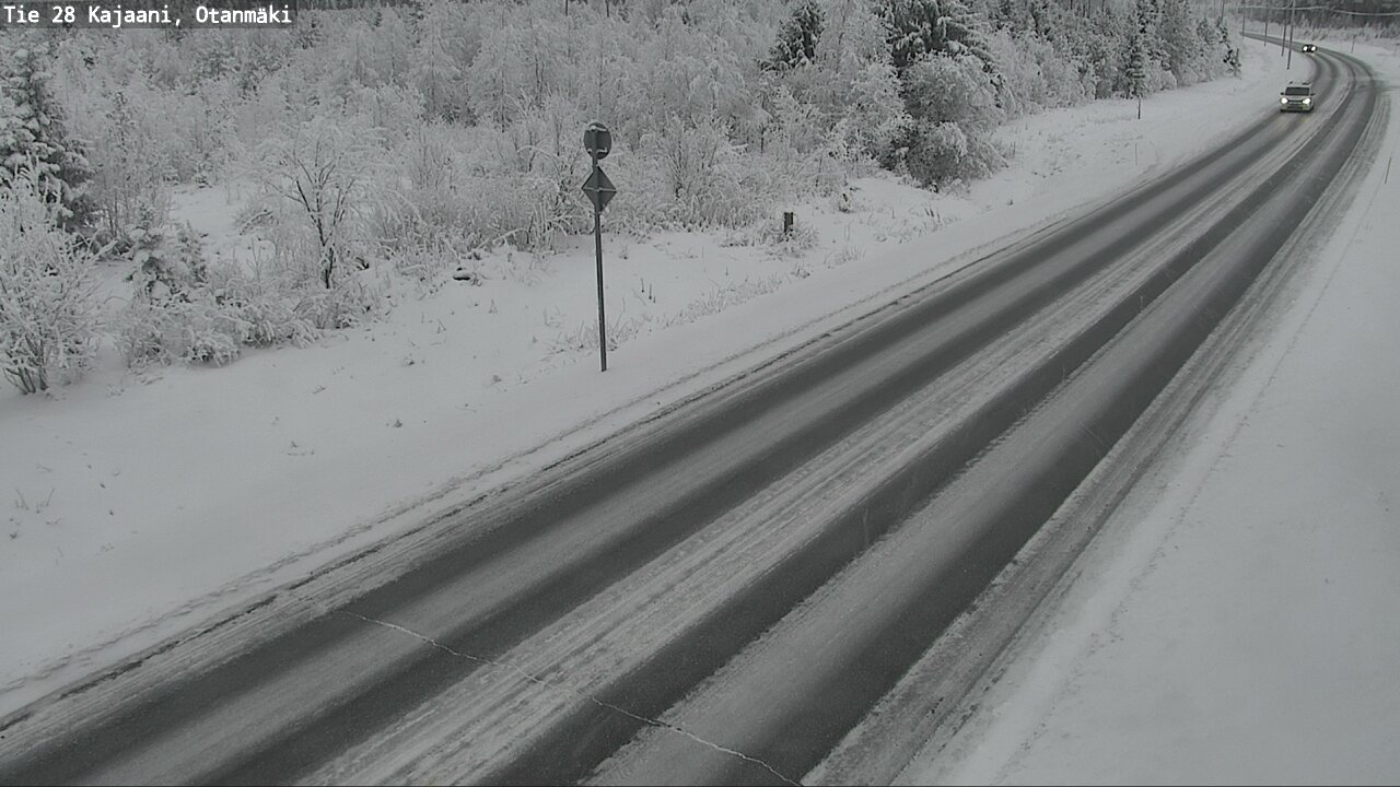 Weather Camera Image Road 28 Kajaani, Otanmäki, Kajaani, Kainuu