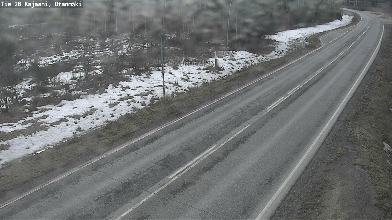 Weather Camera Image Road 28 Kajaani, Otanmäki, Kajaani, Kainuu