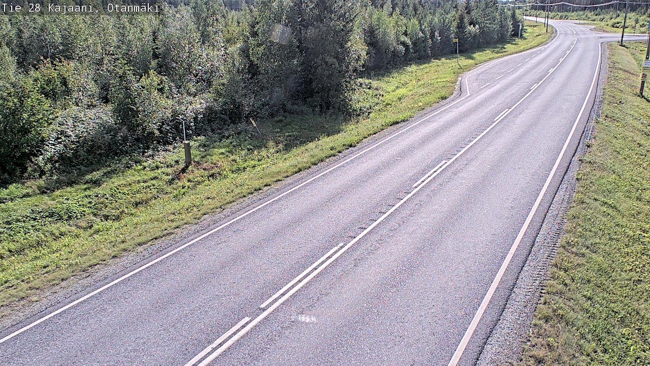 Kelikamerat Kuva Tie 28 Kajaani, Otanmäki, Kajaani, Kainuu