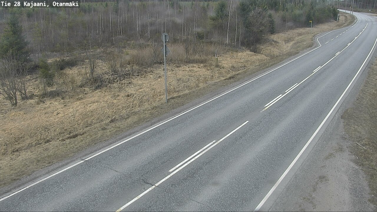 Weather Camera Image Road 28 Kajaani, Otanmäki, Kajaani, Kainuu