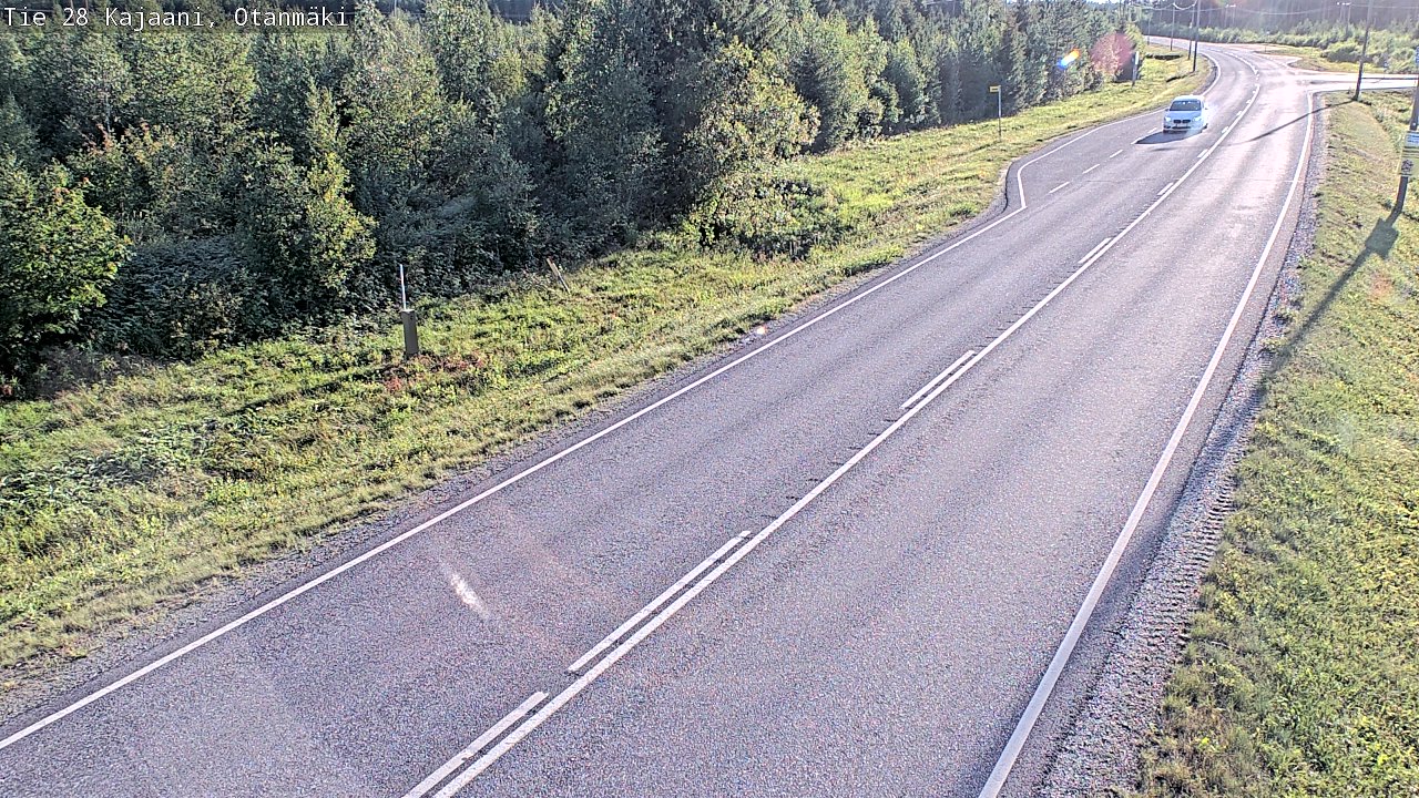 Kelikamerat Kuva Tie 28 Kajaani, Otanmäki, Kajaani, Kainuu