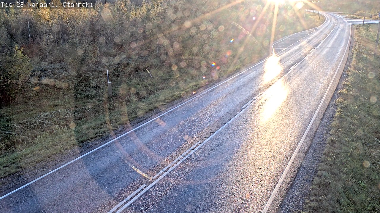 Kelikamerat Kuva Tie 28 Kajaani, Otanmäki, Kajaani, Kainuu