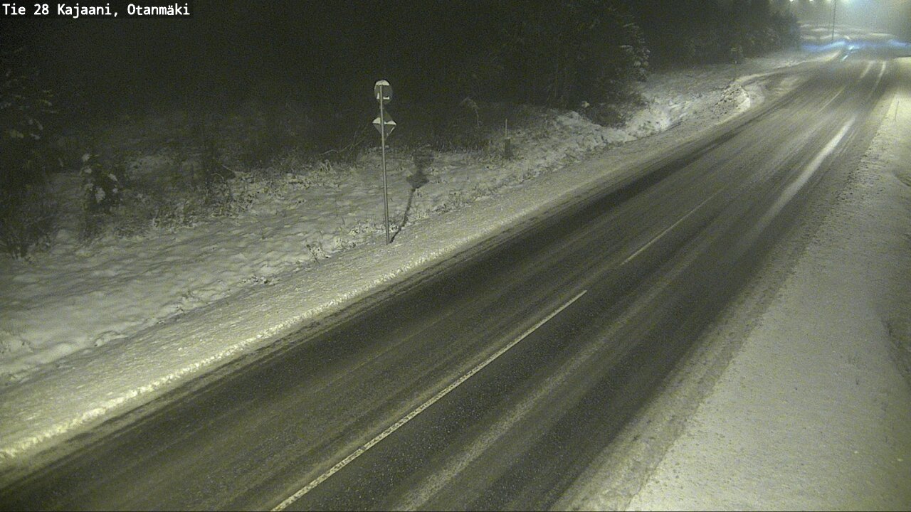 Weather Camera Image Road 28 Kajaani, Otanmäki, Kajaani, Kainuu