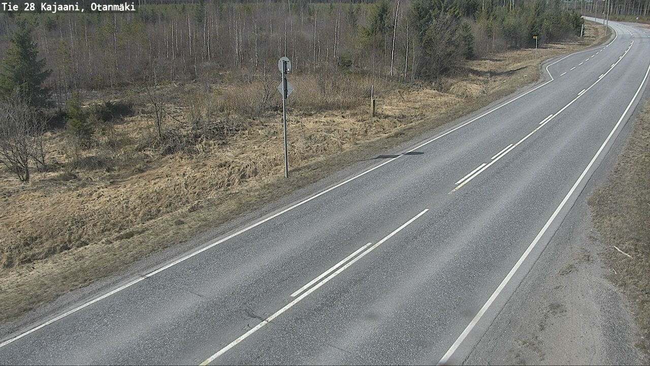 Kelikamerat Kuva Tie 28 Kajaani, Otanmäki, Kajaani, Kainuu