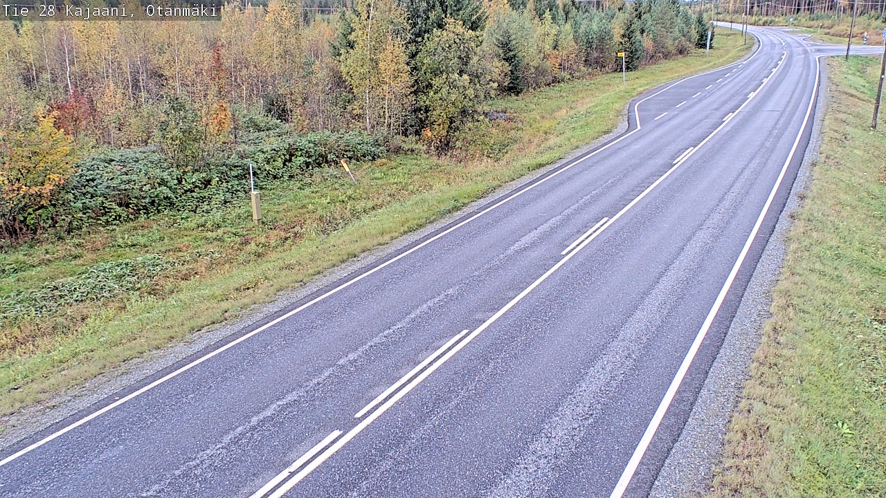 Weather Camera Image Road 28 Kajaani, Otanmäki, Kajaani, Kainuu
