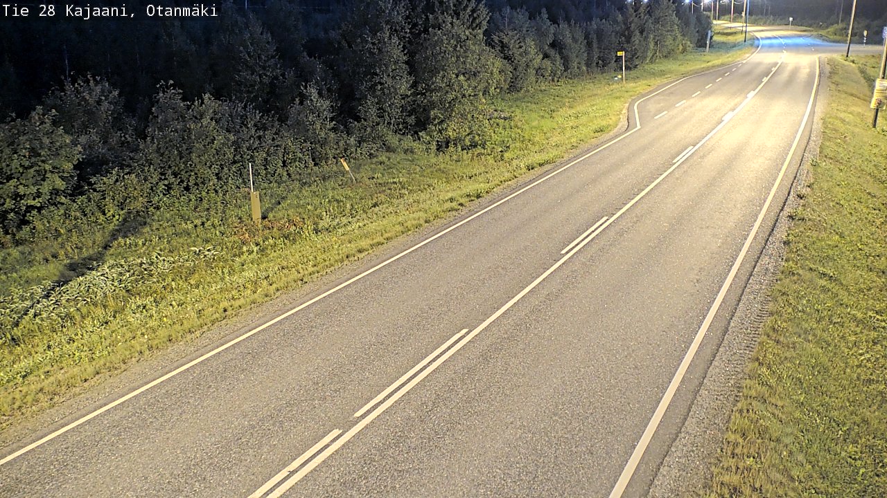 Kelikamerat Kuva Tie 28 Kajaani, Otanmäki, Kajaani, Kainuu