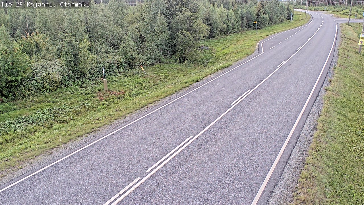 Kelikamerat Kuva Tie 28 Kajaani, Otanmäki, Kajaani, Kainuu