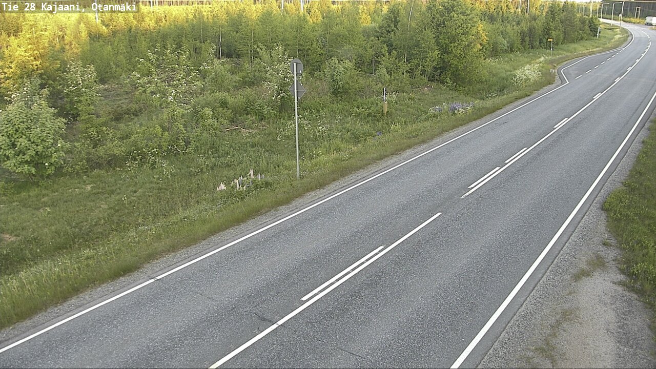 Kelikamerat Kuva Tie 28 Kajaani, Otanmäki, Kajaani, Kainuu
