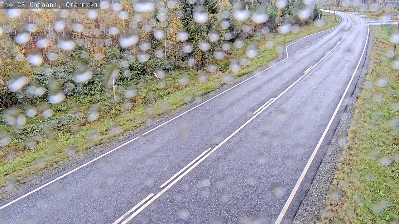 Weather Camera Image Road 28 Kajaani, Otanmäki, Kajaani, Kainuu