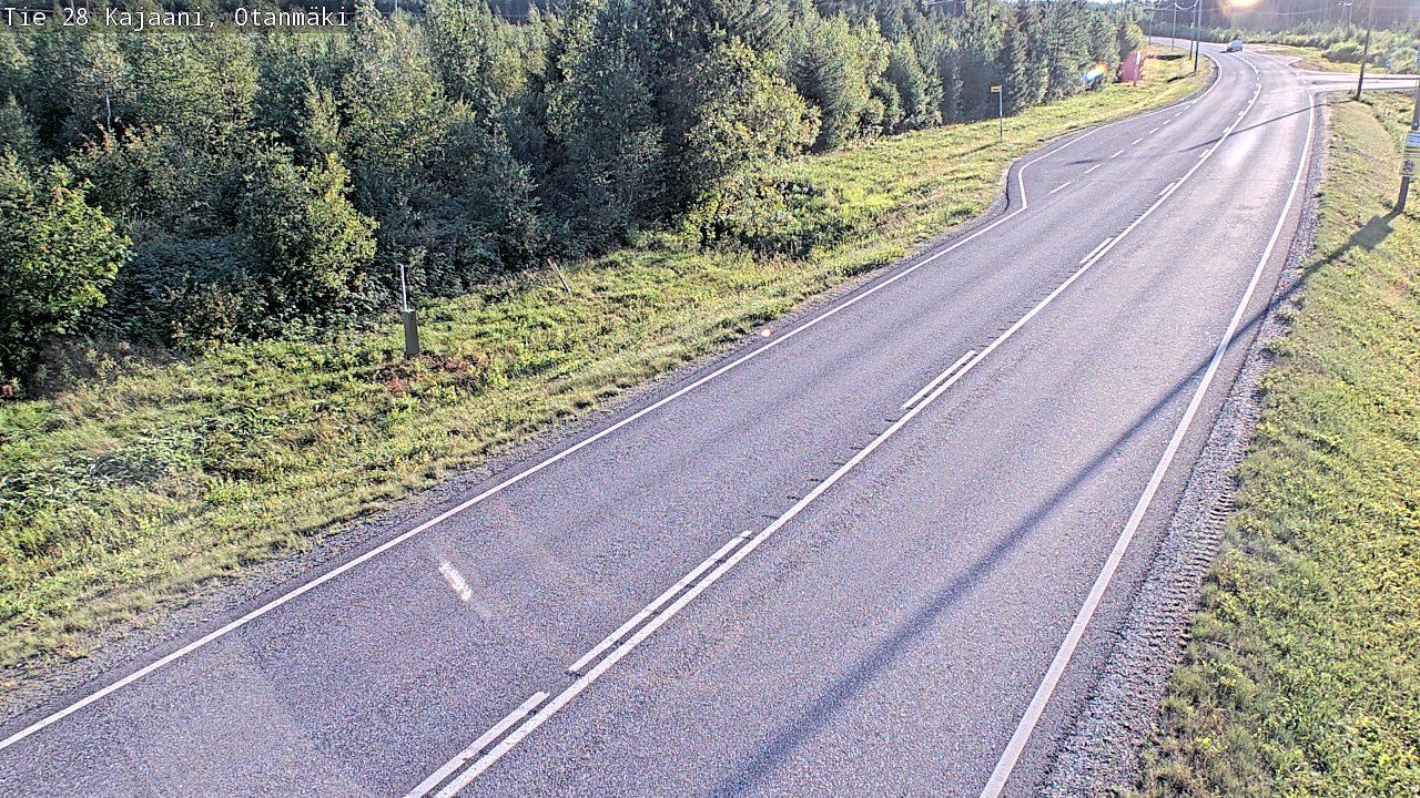 Kelikamerat Kuva Tie 28 Kajaani, Otanmäki, Kajaani, Kainuu