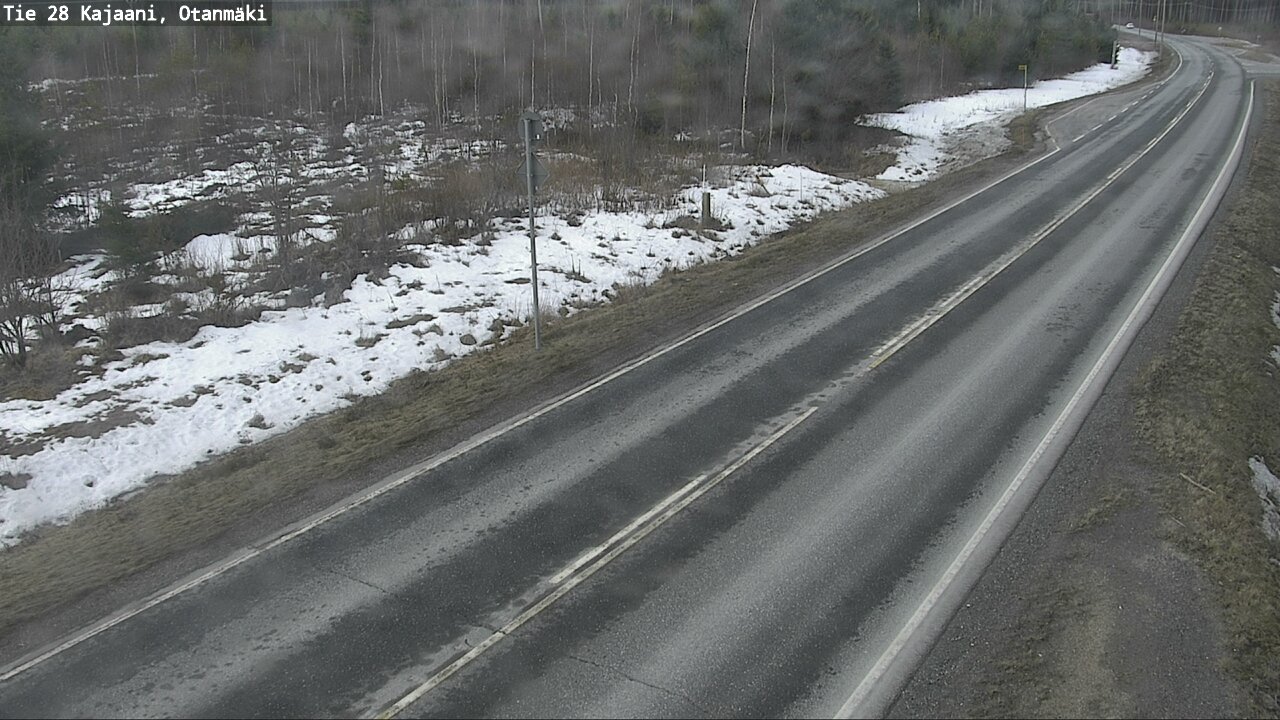 Kelikamerat Kuva Tie 28 Kajaani, Otanmäki, Kajaani, Kainuu