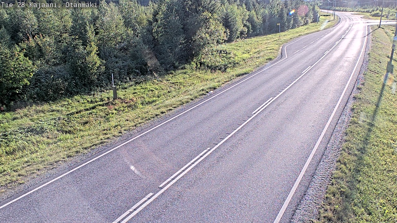 Kelikamerat Kuva Tie 28 Kajaani, Otanmäki, Kajaani, Kainuu