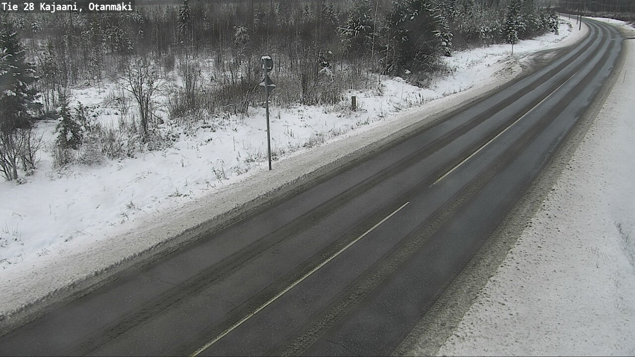 Weather Camera Image Road 28 Kajaani, Otanmäki, Kajaani, Kainuu