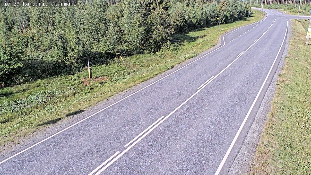 Weather Camera Image Road 28 Kajaani, Otanmäki, Kajaani, Kainuu