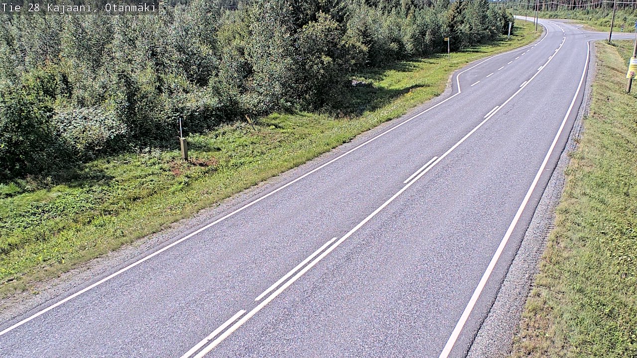 Kelikamerat Kuva Tie 28 Kajaani, Otanmäki, Kajaani, Kainuu