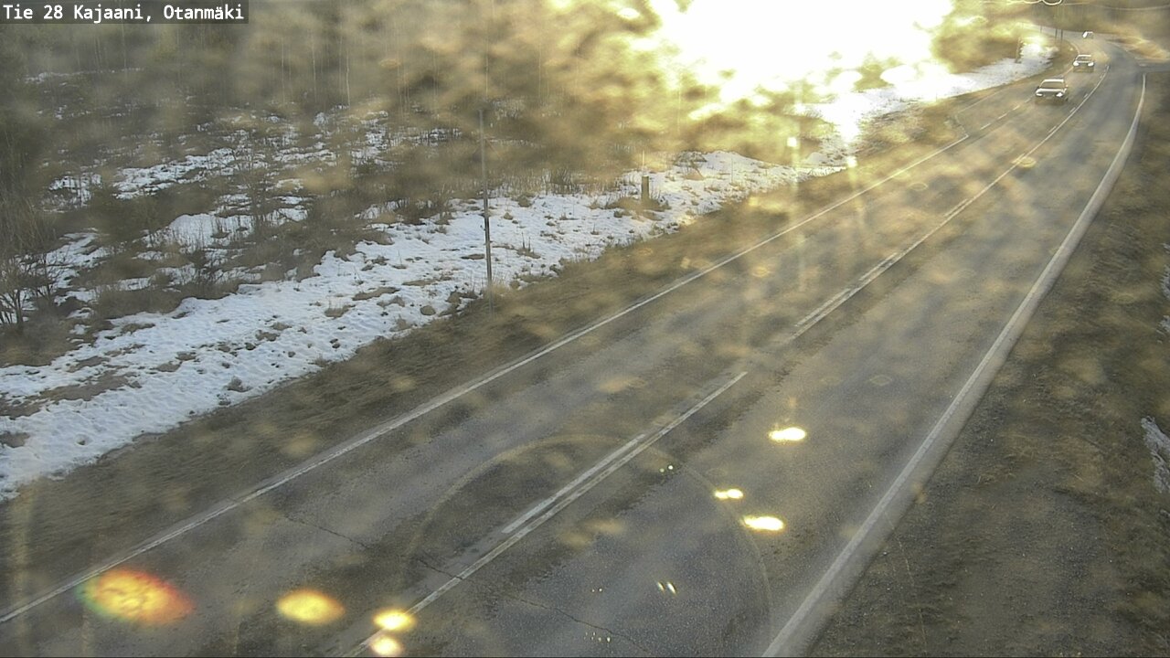 Kelikamerat Kuva Tie 28 Kajaani, Otanmäki, Kajaani, Kainuu
